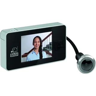 BASI TS 710 Digitaler Türspion Silber 8,2 cm