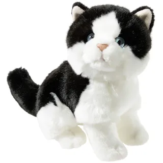 HEUNEC Misanimo Kätzchen 24 cm Schwarz/Weiß