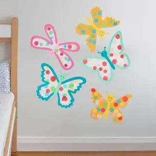 Haba Bastelset - Kreative Schmetterlinge kleben für Kinder