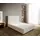 Boxspringgestell Dream-Well 140x200 cm Bouclé Creme-Weiß