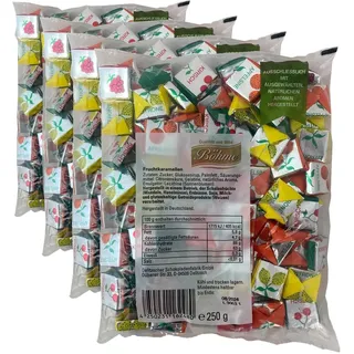 Böhme Fruchtkaramellen 4 x 250 g