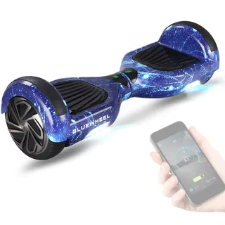 Bluewheel Hoverboard HX310s_BS | 6.5" Vollgummireifen | LED-Scheinwerfer - Blau