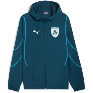 Puma OM Prematch Woven Jacket Herren Blau M