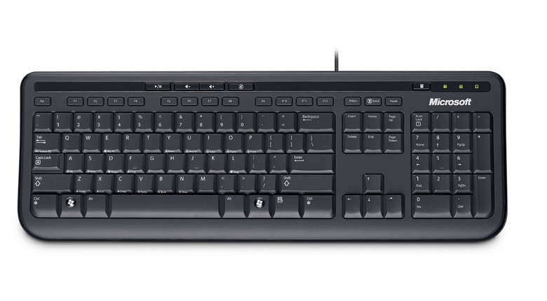 Bild von Wired Keyboard 600 US schwarz (ANB-00021)