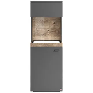 Set One by Musterring Highboard Lancaster Dekor Grau