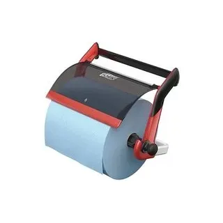 TORK Putzrollenhalter Performance W1 652108 schwarz, rot Kunststoff, 1 St.