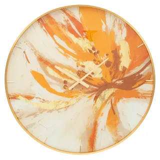 Mauro Ferretti Wanduhr Toply Multicolor 80 cm - Orange