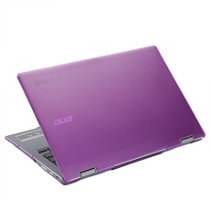 mCover Violett Hartschalenhülle, nur kompatibel mit Acer Chromebook Enterprise Spin 513 R841T / CP513 Serie (33,8 cm) Convertible Laptop