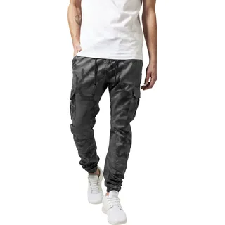 URBAN CLASSICS Camo Cargo Jogging Pants Grau, W 30