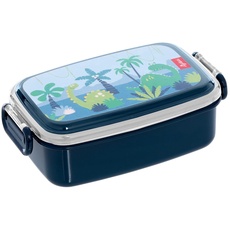 Bild 25088 Brotzeitbox Dino OnTour Lunchbox BPA-frei Mädchen und Jungen Lunchbox empfohlen ab 2 Jahren blau