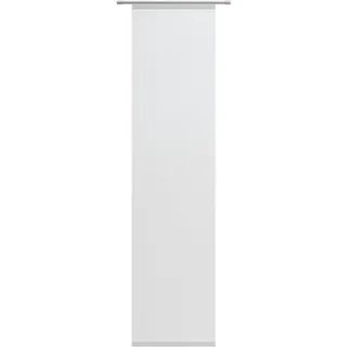 Schiebegardine NEUTEX FOR YOU "KISS" Gr. 10, weiß, B:60cm H:215cm, Polyester, Gardinen, Schiebegardine, Uni mit dezenter Naturoptik