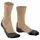 Socken 42-43 Beige/Braun