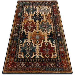 rugsx Wollteppich Omega für Wohnzimmer Schlafzimmer Rot 300x400 cm
