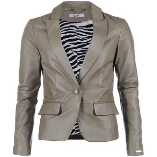 Maze Lederjacke "Lederblazer 42020113", mud
