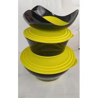 Tupperware Elegance Eleganzia Set mit Servierplatte +4,6 l + 2,3 l