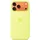 iPhone 17 Pro Max Silikon Case mit MagSafe Neongelb