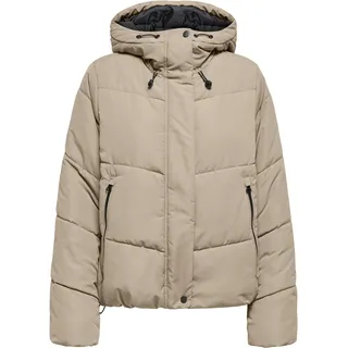 Only "ONLMAGGI LIFE SHORT PUFFER CC OTW, Silver mink),
