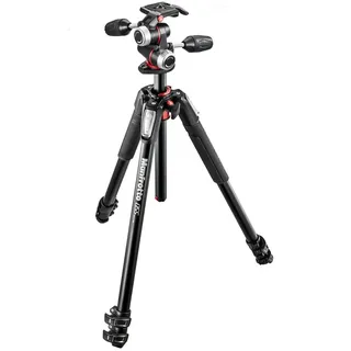 Manfrotto Stativ, 055XPRO3 + 3 Wege-Neiger