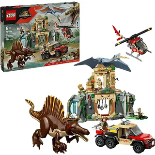 LEGO Jurassic World Spinosaurier & Quetzalcoatlus: Hubschrauber-Einsatz 76976