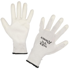Ribimex PRGAN08SO Weiche Handschuhe, Größe 8, Schwarz/Blau