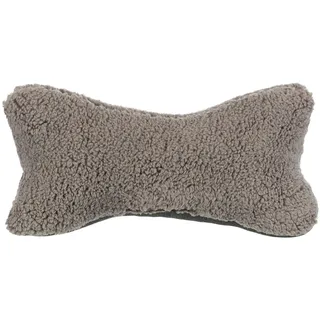 TRIXIE 38000 Kopfkissen Bendson, 40 × 22 cm, hellgrau/dunkelgrau, Schwarz