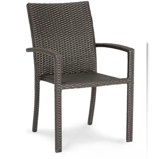 BEST Freizeitmöbel BEST Gartenstuhl Samoa 57 x 63 x 88 cm mocca 1 St.