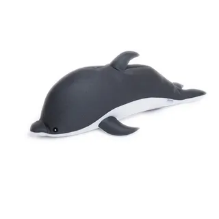 Westmann Stoff Schwimmtier Delfin | Grau | 40x102x36 cm Nur In Filialen Erhältlich