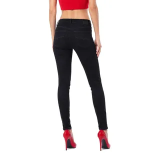 Diesel Skinzee-High 0813C Stretch Damen Jeans Hose Skinny - Dunkelblau