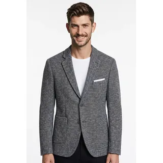 Anzugsakko CINQUE "CIDATI", Herren, Gr. 98, grau, Web, Obermaterial: 45% Polyester, 30% Wolle, 25% Polyamid, unifarben, slim fit, V-Ausschnitt, Sakkos Anzugsakko, mit Brusttasche für ein Einstecktuch