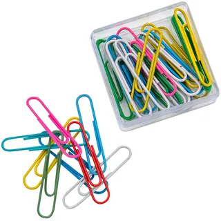 Wedo 901 244599 Broklammern, kunststoffummantelt, 50 mm