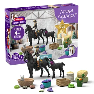 Schleich Adventskalender HORSE CLUB, Winter Wonderland Ausritt 2026 99240 bunt