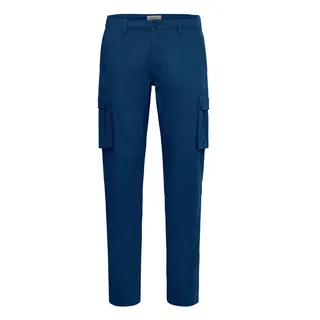 Cargohose BLEND "Cargohose BHKallen", Herren, Gr. 36/32, Länge 32, blau (marineblaus), Obermaterial: 99% Baumwolle CO. 1% Elasthan EL., Hosen Cargohose