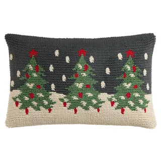 Tom Tailor Dekokissen Trees 30 x 50 cm Grün