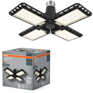 Osram LED-Lampe Floodlight High Bay 2100lm 24W/840 black E27