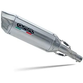 Gpr Exclusive Furore-x Inox Yamaha Mt-09 Tracer 900 15-16 Co.y.187.fxsc Nicht Homologierter Schalldämpfer - Brushed Stainless Steel - Not homologated