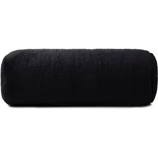 Gözze Uni Flausch Kissenrolle LaPit 20 x 60 cm Schwarz