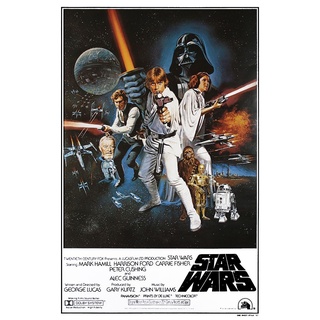 Star Wars Close Up Poster Style 'C' - American (68,5cm x 101,5cm)