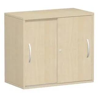 Geramöbel Schiebetürenschrank Flex, S-381501-AA ahorn 1 Fachboden 80,0 x 42,5 x 72,0 cm