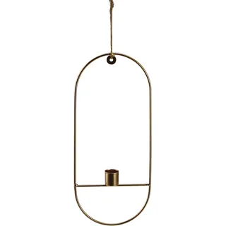 AM Design Kerzenhalter Weihnachtsdeko 31,5 cm gold