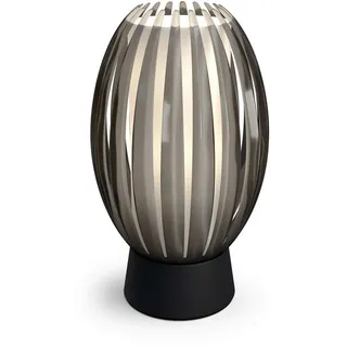 Belid Tischleuchte , Schwarz, Dunkelbraun , Metall, Kunststoff , 18.5 cm , Ce , Lampen & Leuchten, Innenbeleuchtung, Tischlampen, Tischlampen