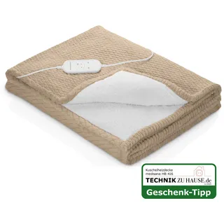 Medisana HB 419 Heizdecke 130 x 180 cm Cloud Creme
