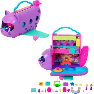 POLLY POCKET Kitty Airways Flugzeug-Spielset