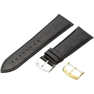 Morellato Lederarmband für Herrenuhr EXTRA schwarz 26 mm A01X3395656019CR26