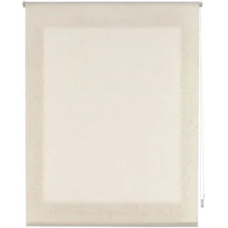 uniestor Natur Leinen Rollo, Stoff, Beige, 6 x 120 x 200 cm