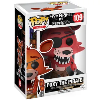 Funko Five Nights at Freddy's - Foxy The Pirate 109 - Sammelfigur 11 cm - Rot