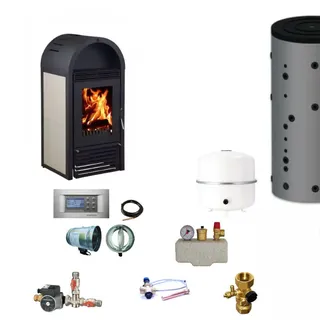 EUROTEPLO Marbella Stahl Schwarz