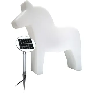 8 seasons DESIGN Dekoleuchte Shining Dala Horse 43 Solar