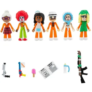 Jazwares Roblox 6 Jailbreak-figuren-pack: Versteckt Vor Aller Augen - Multicolor