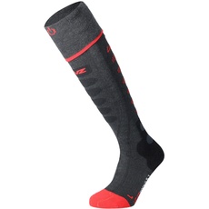 Bild Heat Sock 5.1 Toe Cap Regular Fit Unisex Kniestrümpfe Anthrazit, Rot 1 Paar(e)