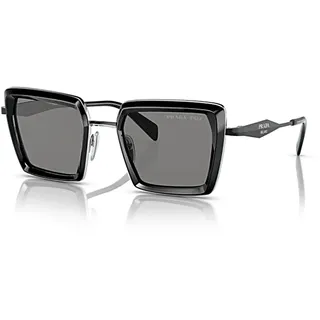 Prada 0PR 55ZS 52 1AB5Z1 Sonnenbrille, Unisex-Erwachsene, Mehrfarbig (Mehrfarbig), Einheitsgröße